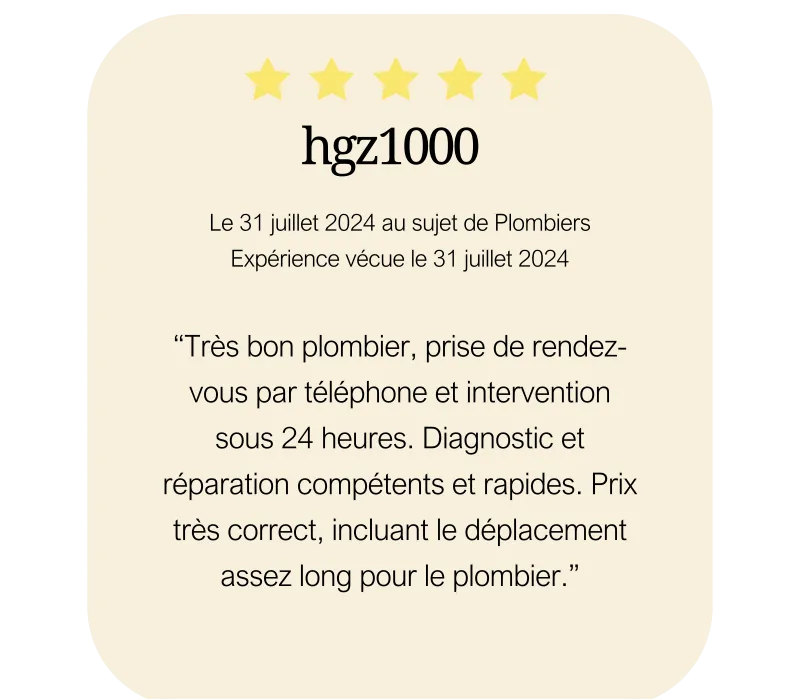 depannage plomberie riec sur belon